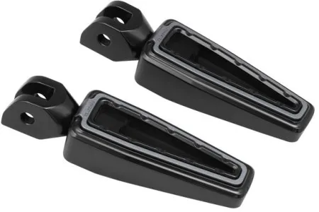 Fangster Footpegs Black Smoky For Harley Davidson 2018-2026 Softail Models (713442)