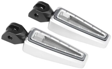 Fangster Footpegs Chrome Smoky For Harley Davidson 2018-2026 Softail Models (713441)