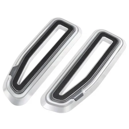 Fangster Floorboards Chrome Smoky For Harley Davidson 2018-2025 Softail Models (713425)