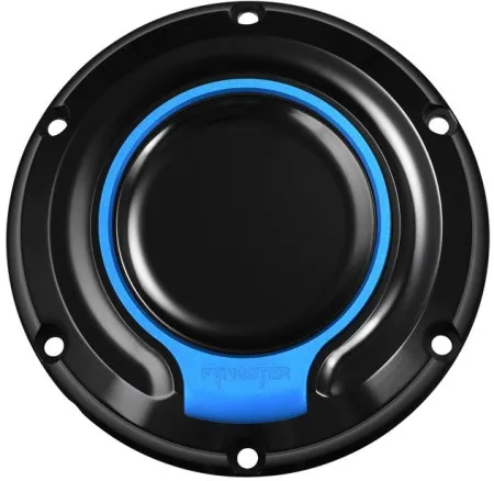 Fangster Derby Cover Black Blue For 2004-2022 XL Sportster & 2008-2012 XR1200 (713399)