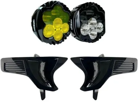 Custom Dynamics Shark Demon 2 Dual Headlight Kit with Turn Signal For 2023-2026 CVO Road Glide & 2024-2026 Road Glide (Gen 2) (SD2-23-RG-ECE)