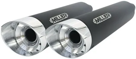 *2 Weeks Extra Transit TIME* Miller, Destiny Slip-ons Black, End Cap Slashcut Polished (ARM048127)