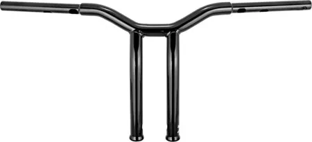 Burly Brand 12 inch Dominator Handlebar In Black For Harley Davidson 2023-2026 Softail & Touring (Gen 2) Models (B12-6082B)