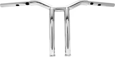 Burly Brand 12 inch Dominator Handlebar In Chrome For Harley Davidson 2023-2026 Softail & Touring (Gen 2) Models (B12-6082C)