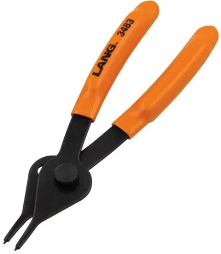 Lang Tools, INT/EXT. Retaining Ring PLIERS. 1MM Tips / 0DEG (ARM396327)