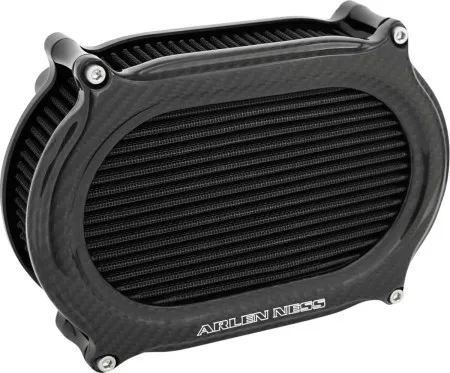 Arlen Ness Stage 2 Method Air Cleaner Kit In Carbon Fiber Finish For Harley Davidson 1999-2017 Twin Cam Models (Exc. E-Throttle & 99-01 FLT) (600-219)