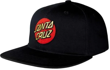 Santa Cruz Classic Dot Cap Black (ARM321627)