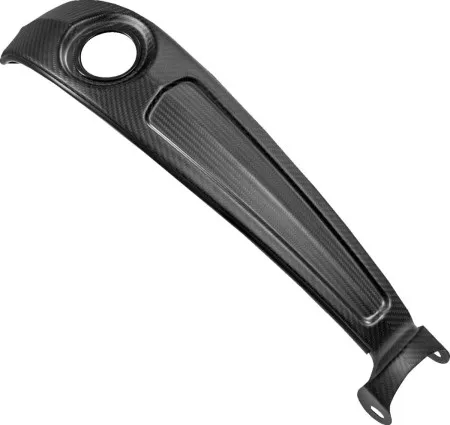 Saddlemen Center Fill Carbon Fiber Dash Panel In Matte Finish For Harley Davidson 2018-2026 Softail Street Bob FXBB & Standard FXST Models (CF-818-30-002M)
