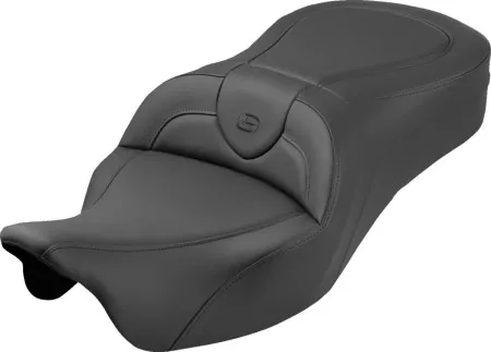 Saddlemen King Roadsofa Seat For Harley Davidson 2008-2025 FLHR, FLHT, FLHX & FLTR Touring Models (Does Not Fit 2023-2025 CVO Models) (808-07B-187S)