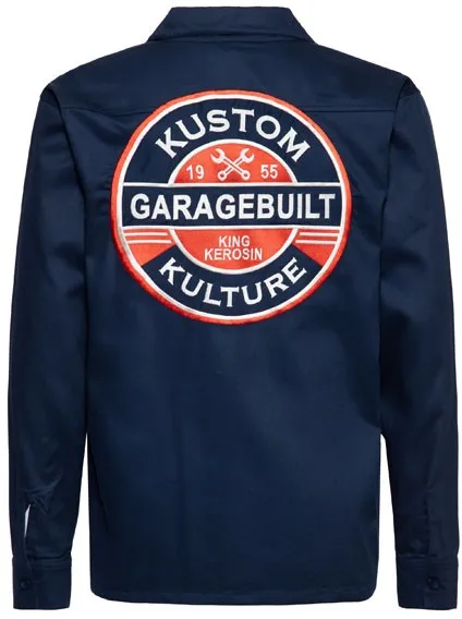 King Kerosin Garagebuilt Top Navy (ARM409527)